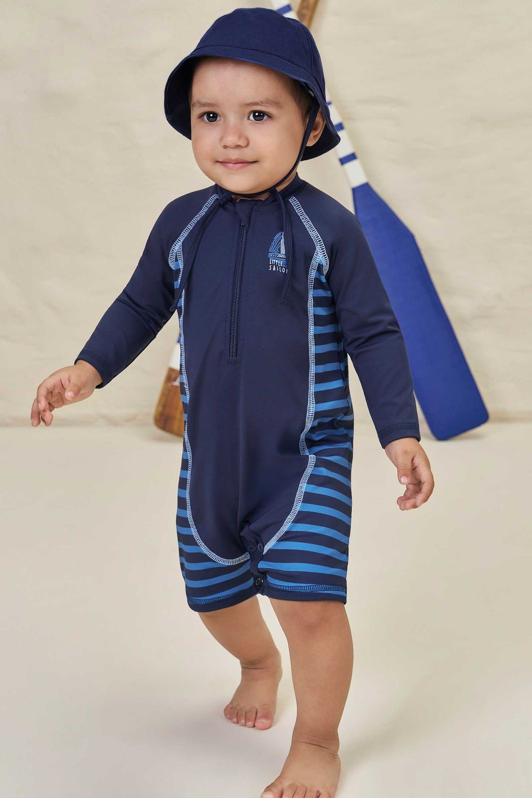 Chapéu em malha UV dry com proteção UV 50+ 99276 LucBoo Bebê Menino Chapéu em malha UV dry com proteção UV 50+ 99276 LucBoo Bebê Menino