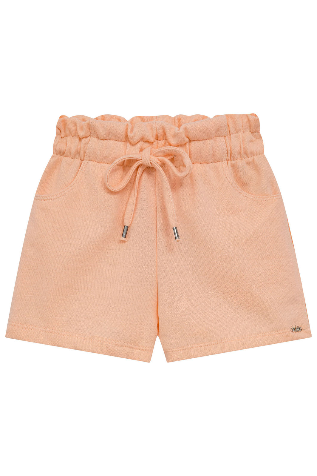 Shorts em moletom sem pelúcia 94351 Kukiê Infantil Menina Shorts em moletom sem pelúcia 94351 Kukiê Infantil Menina