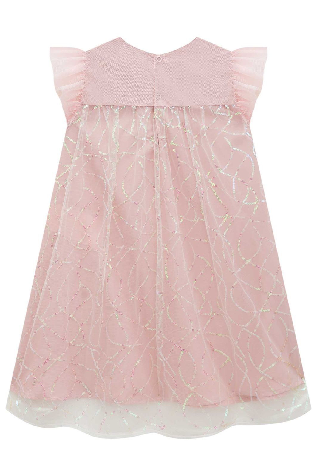 Vestido em tule paetê 95862 Infanti Infantil Menina Vestido em tule paetê 95862 Infanti Infantil Menina