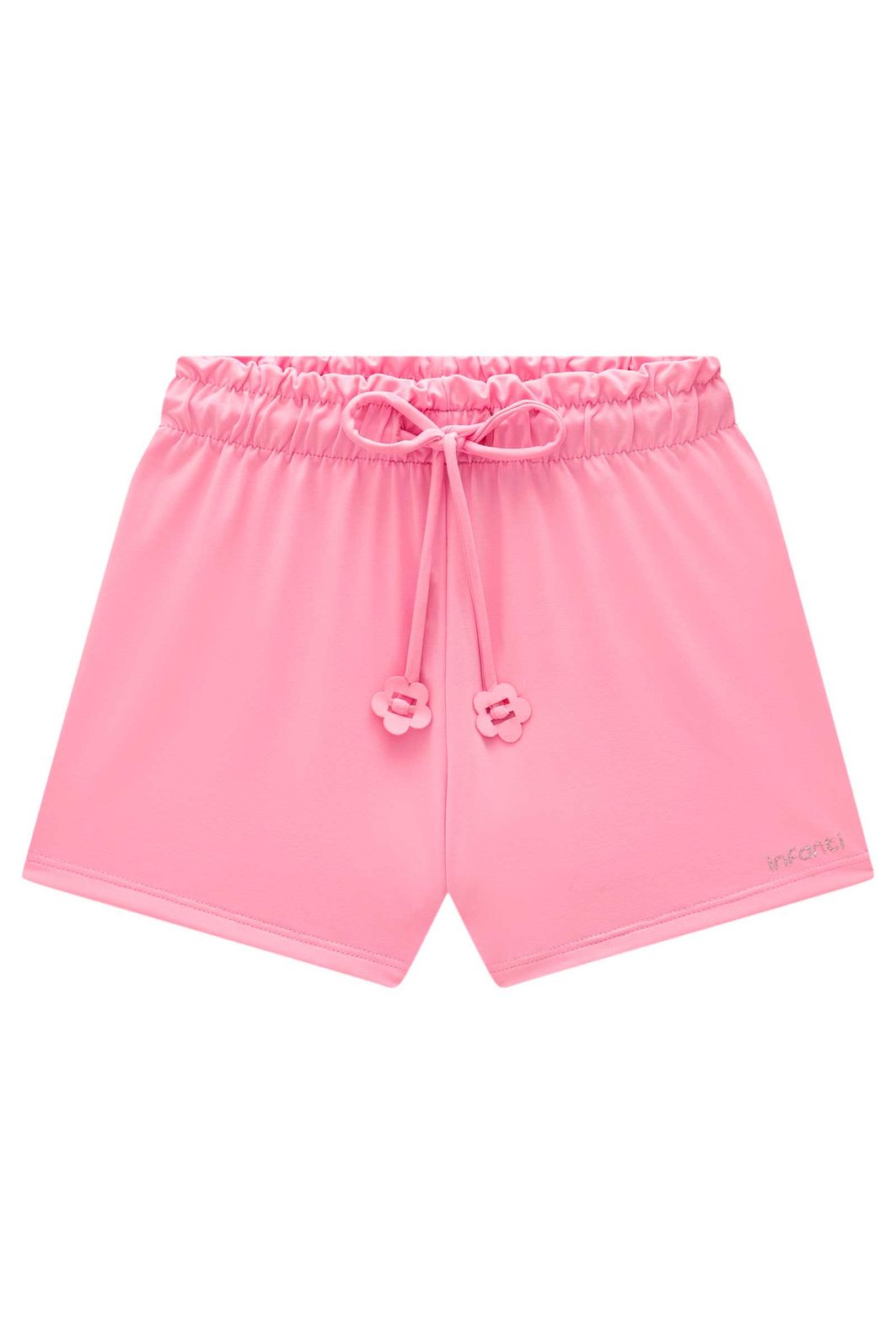 Shorts saída de praia em malha UV dry com proteção UV 50+ 95259 Infanti Infantil Menina