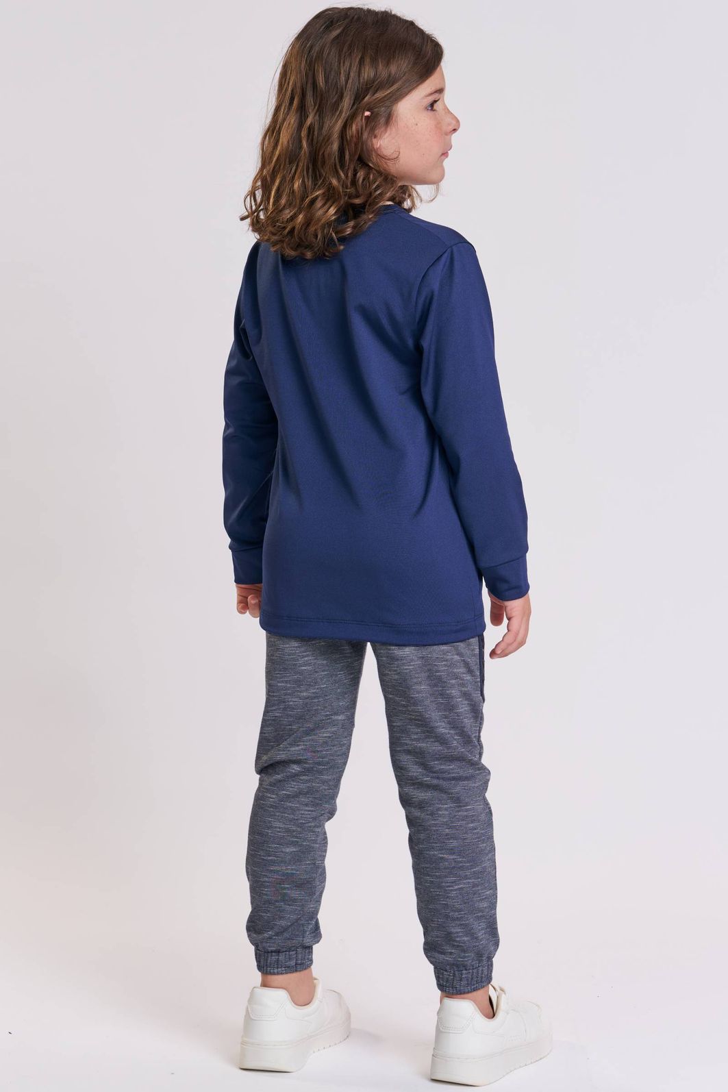 Calça jogger em mesclado bicolor 89727 LucBoo Infantil Menino Calça jogger em mesclado bicolor 89727 LucBoo Infantil Menino