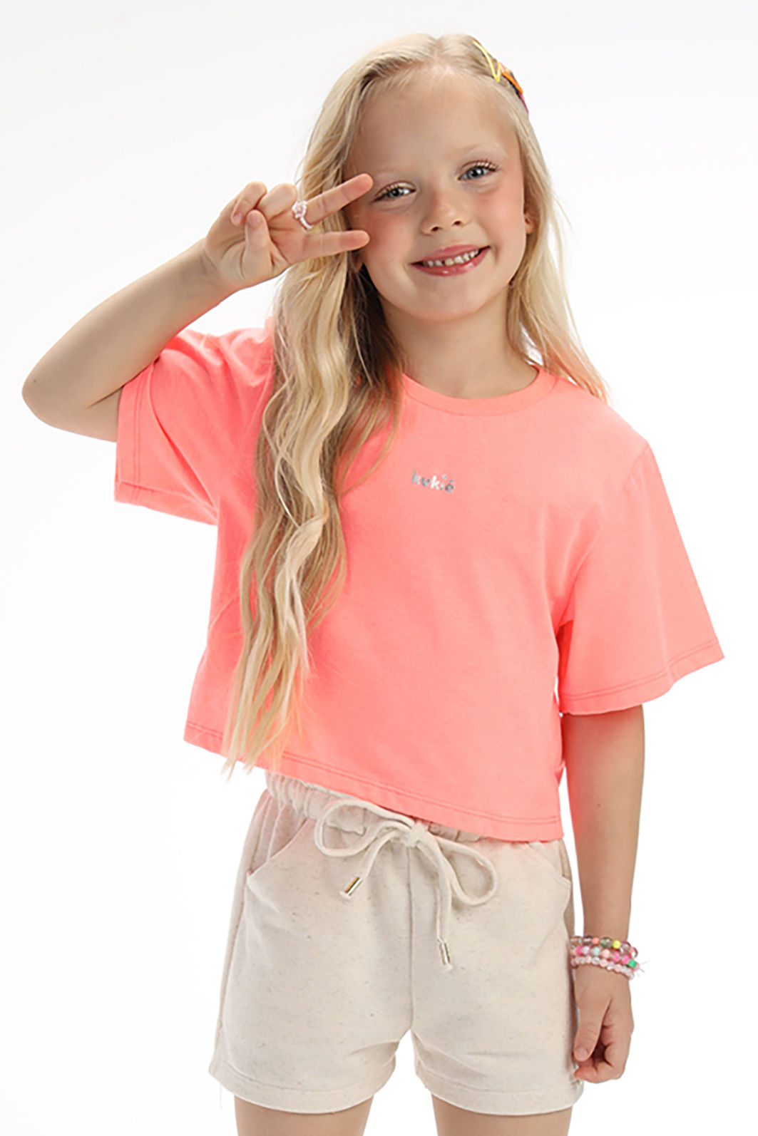 Blusa em meia malha 94347 Kukiê Infantil Menina Blusa em meia malha 94347 Kukiê Infantil Menina