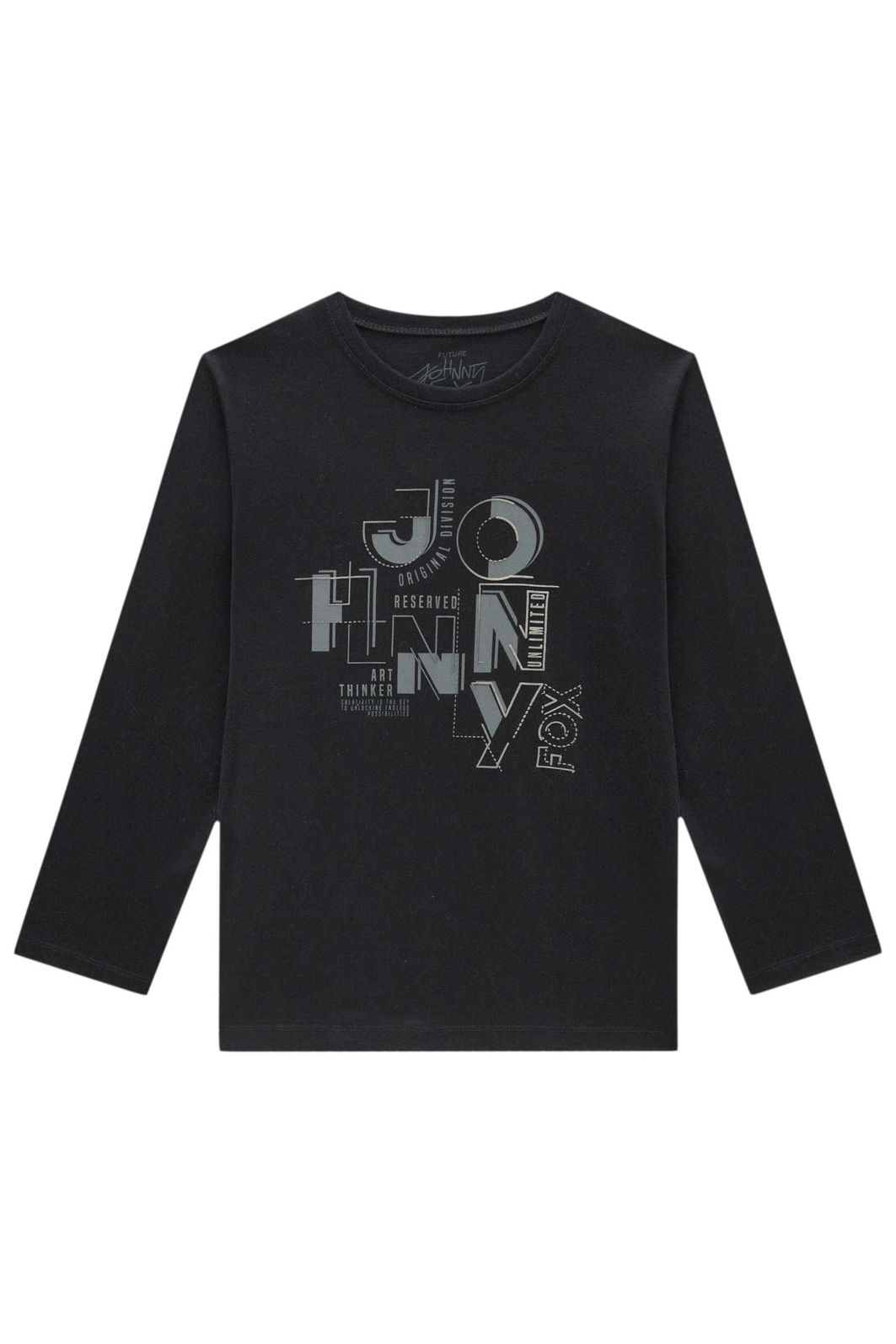 Camiseta em meia malha 92659 Johnny Fox Teen Menino Camiseta em meia malha 92659 Johnny Fox Teen Menino