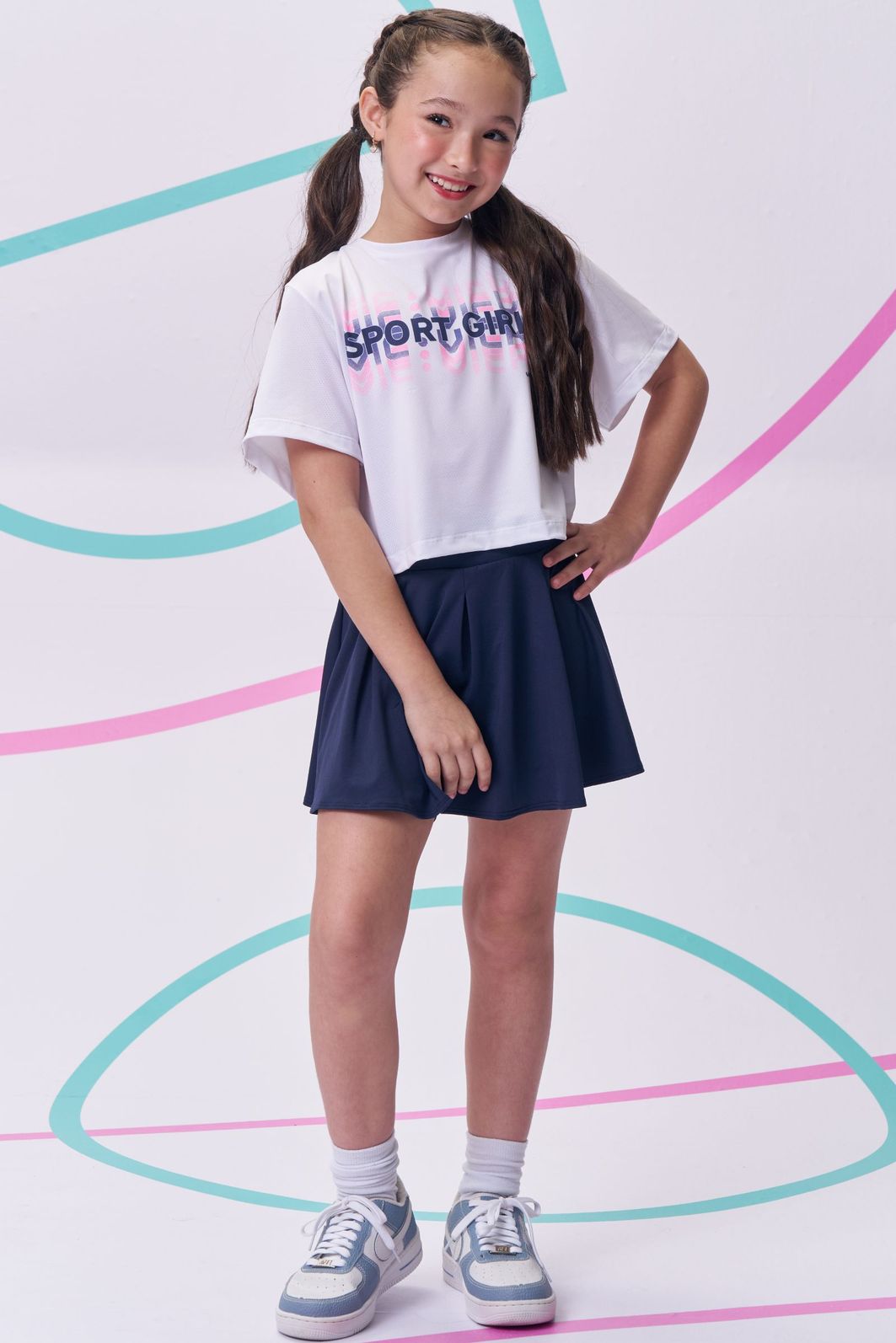 Blusa em malha yuki 96277 Vic Teen Menina Blusa em malha yuki 96277 Vic Teen Menina