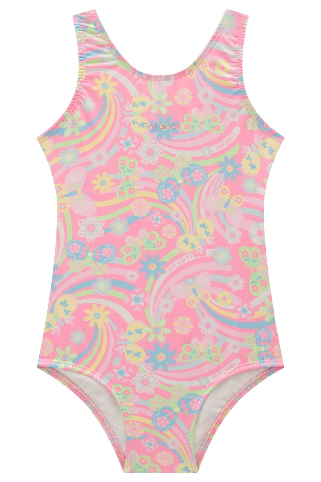Maiô em malha UV dry com proteção UV 50+ 95912 Infanti Infantil Menina Maiô em malha UV dry com proteção UV 50+ 95912 Infanti Infantil Menina