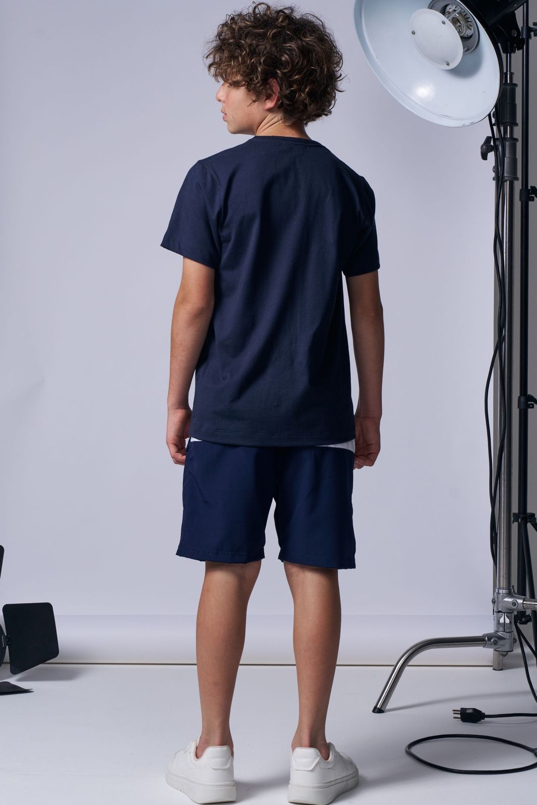 Bermuda em nylon hydronatic supersoft com elastano 96373 Johnny Fox Teen Menino Bermuda em nylon hydronatic supersoft com elastano 96373 Johnny Fox Teen Menino