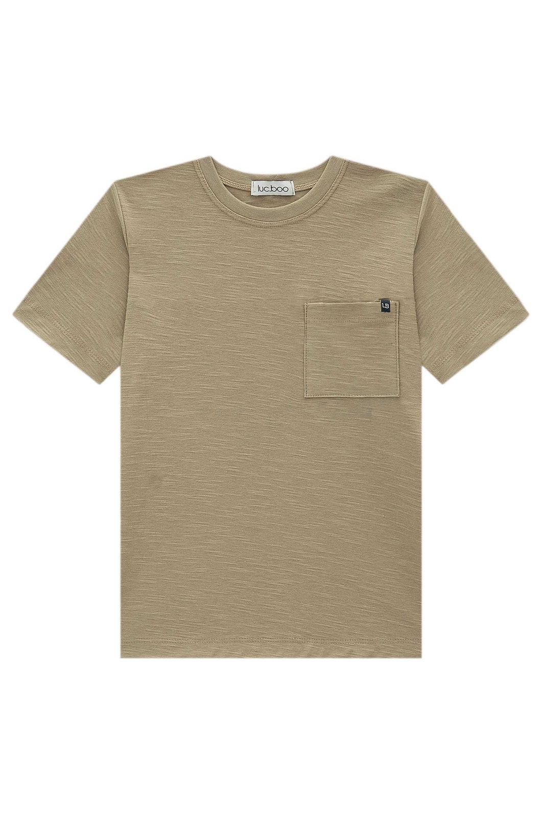 Camiseta em meia malha flamê 99280 LucBoo Infantil Menino Camiseta em meia malha flamê 99280 LucBoo Infantil Menino