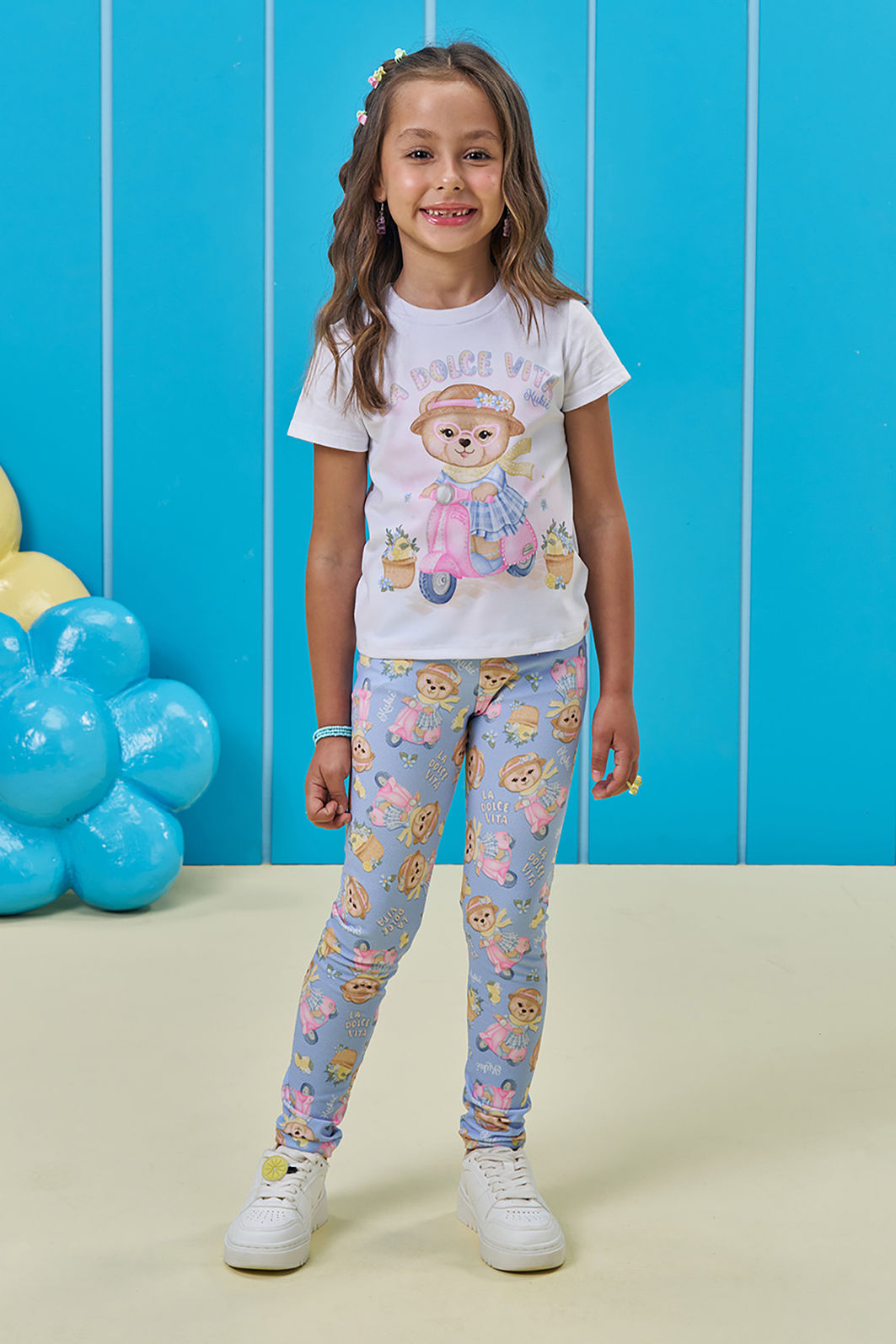 Blusa em meia malha 95573 Kukiê Infantil Menina Blusa em meia malha 95573 Kukiê Infantil Menina