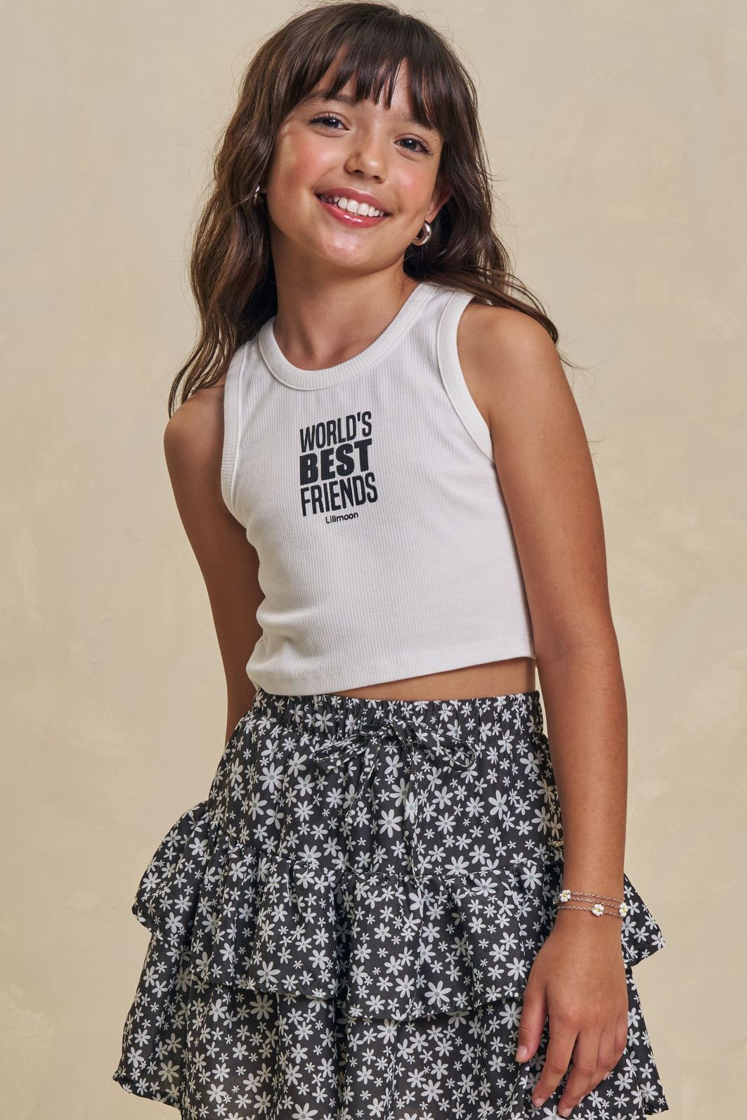 Regata em canelado liz 94897 Lilimoon Teen Menina Regata em canelado liz 94897 Lilimoon Teen Menina