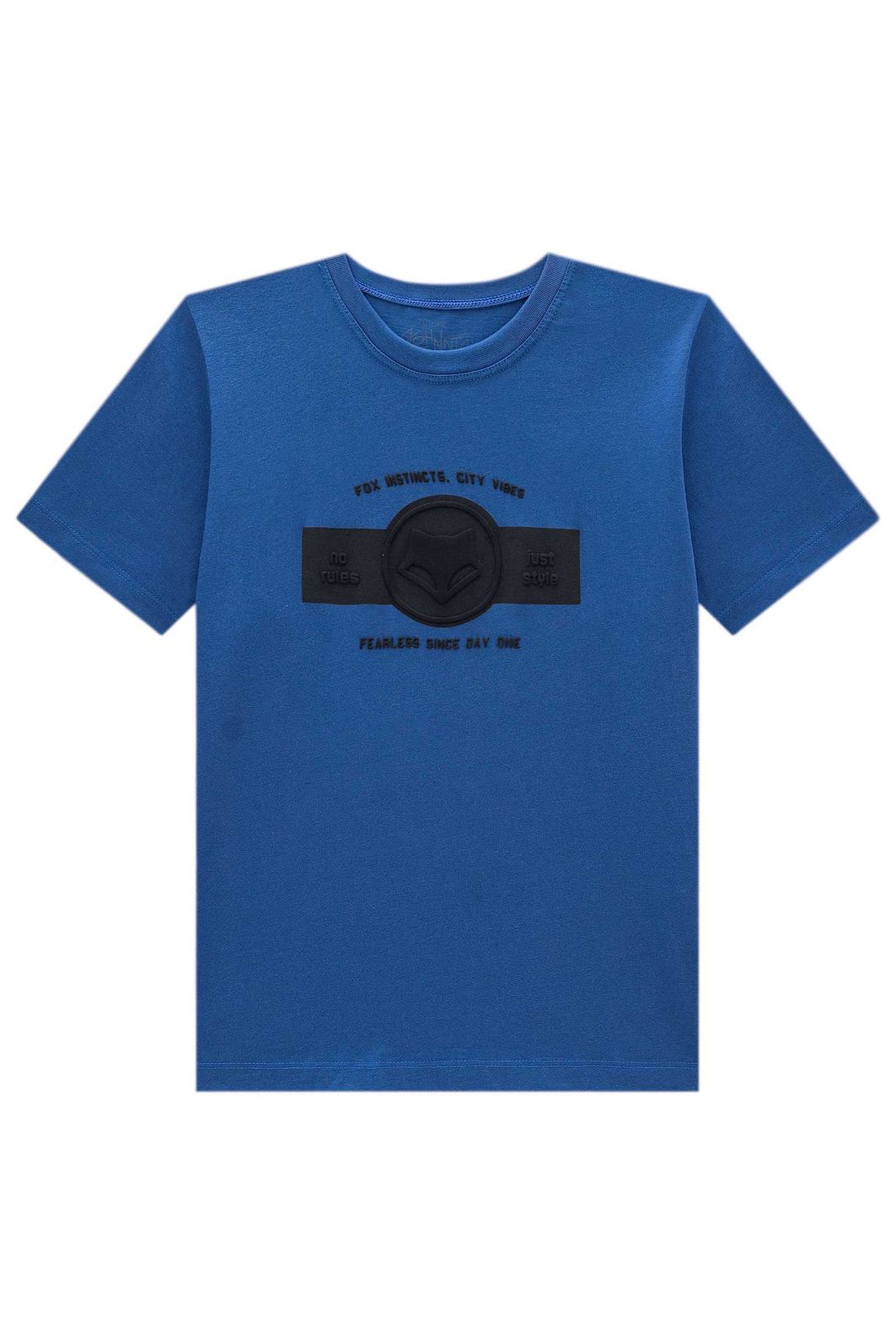 Camiseta em meia malha 97807 Johnny Fox Teen Menino Camiseta em meia malha 97807 Johnny Fox Teen Menino
