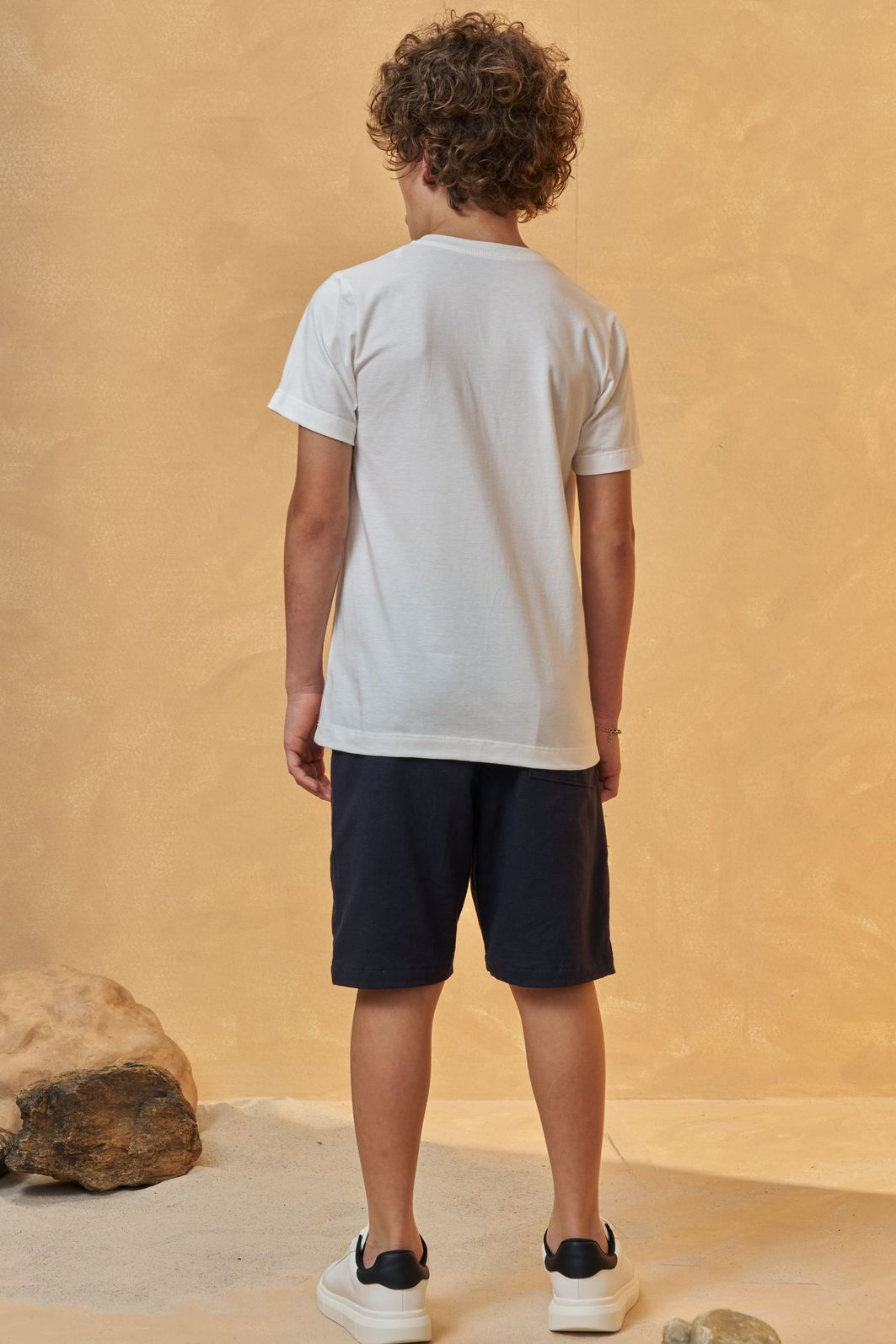 Camiseta em meia malha 93378 Johnny Fox Teen Menino Camiseta em meia malha 93378 Johnny Fox Teen Menino