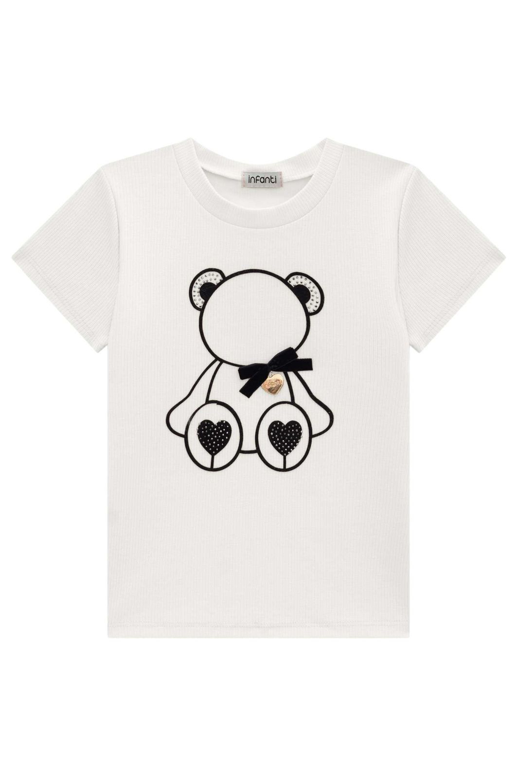 Blusa em canelado liz 97050 Infanti Infantil Menina Blusa em canelado liz 97050 Infanti Infantil Menina