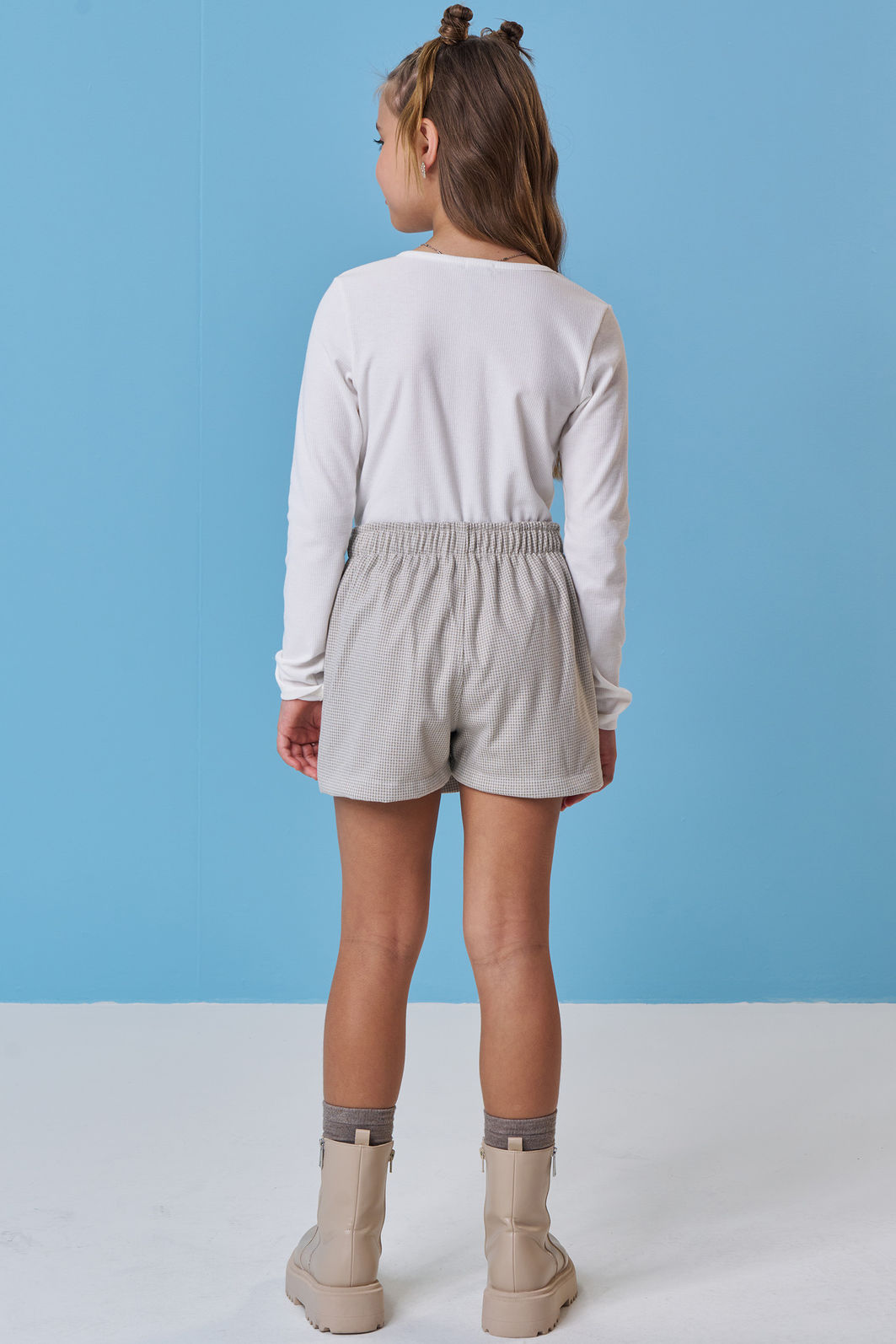 Blusa boxy em canelado liz 90159 Vic Teen Menina Blusa boxy em canelado liz 90159 Vic Teen Menina