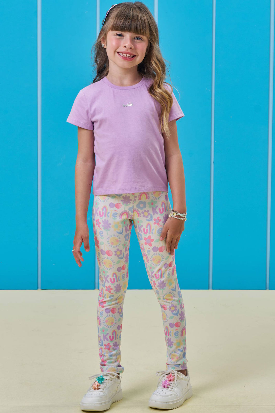Blusa em meia malha 94345 Kukiê Infantil Menina Blusa em meia malha 94345 Kukiê Infantil Menina