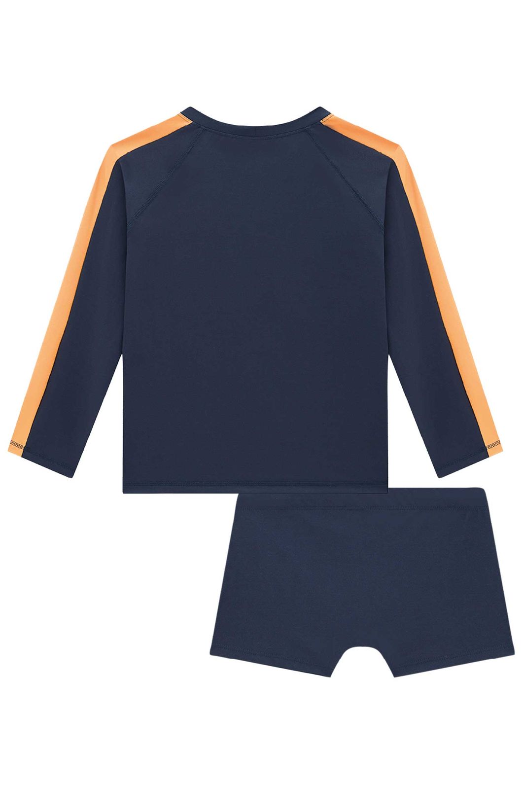 Conjunto de camiseta e sunga em malha uv dry com proteção UV50+ 93343 Johnny Fox Teen Menino Conjunto de camiseta e sunga em malha uv dry com proteção UV50+ 93343 Johnny Fox Teen Menino