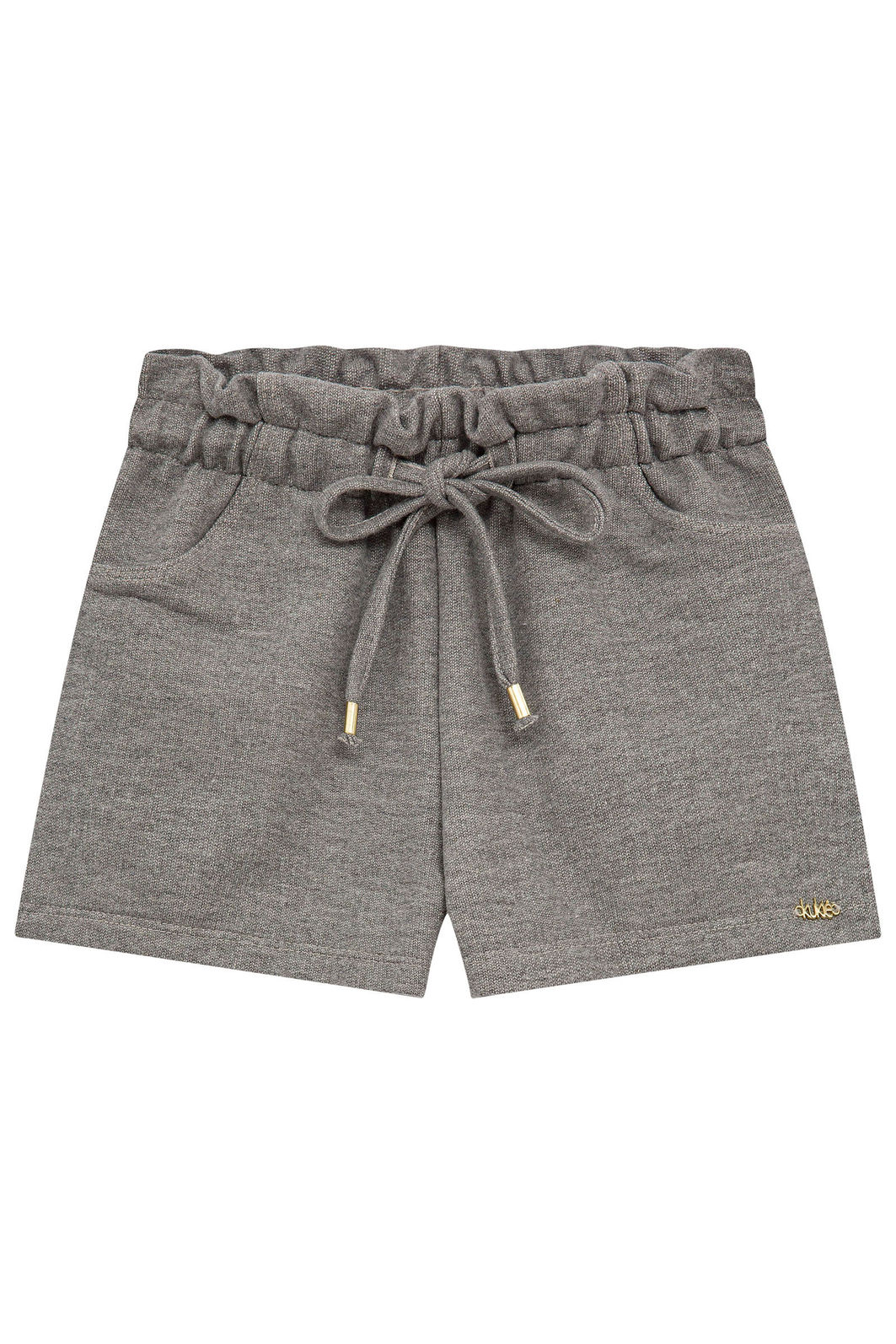 Shorts em moletom sem pelúcia 94350 Kukiê Infantil Menina Shorts em moletom sem pelúcia 94350 Kukiê Infantil Menina