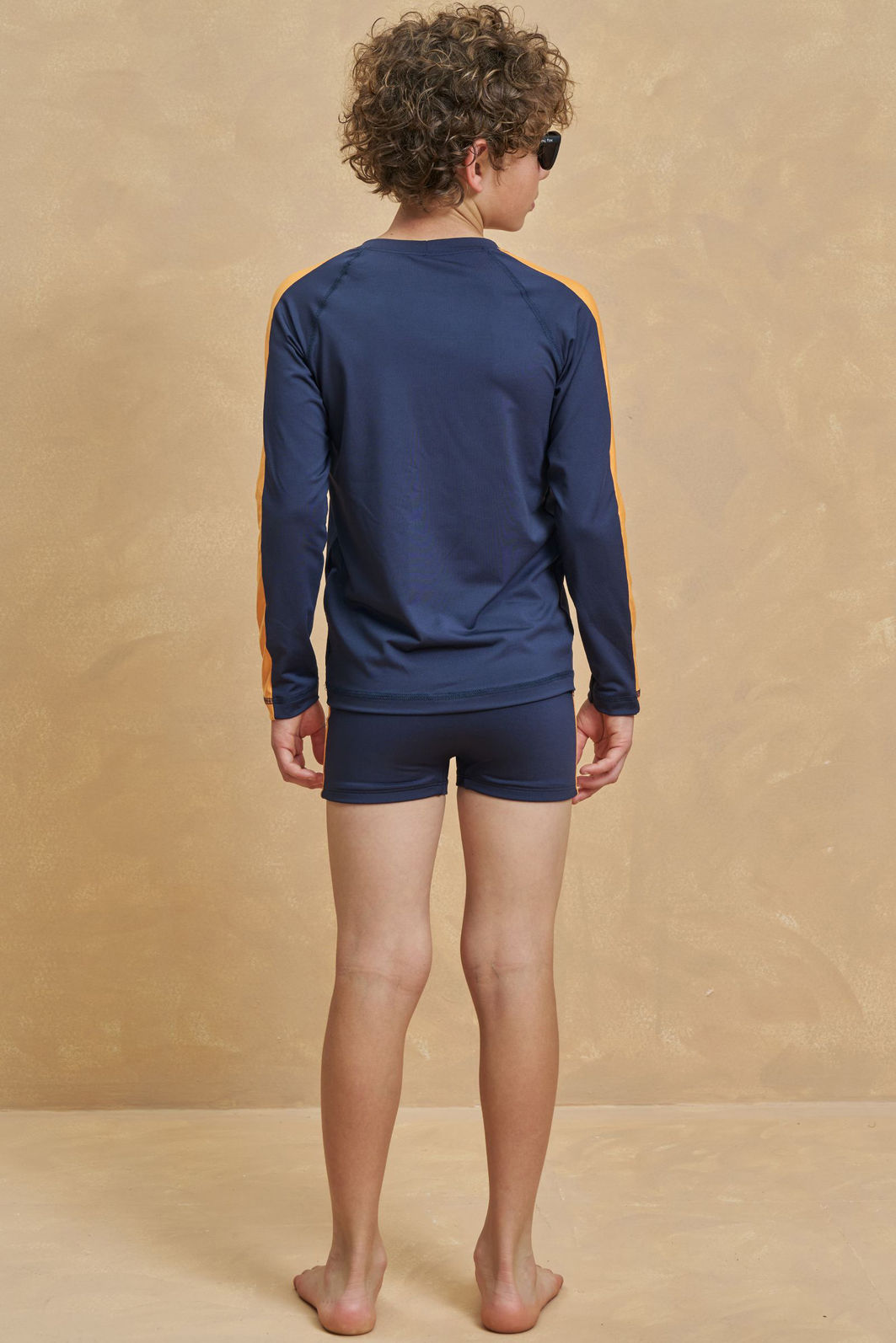 Conjunto de camiseta e sunga em malha uv dry com proteção UV50+ 93343 Johnny Fox Teen Menino Conjunto de camiseta e sunga em malha uv dry com proteção UV50+ 93343 Johnny Fox Teen Menino