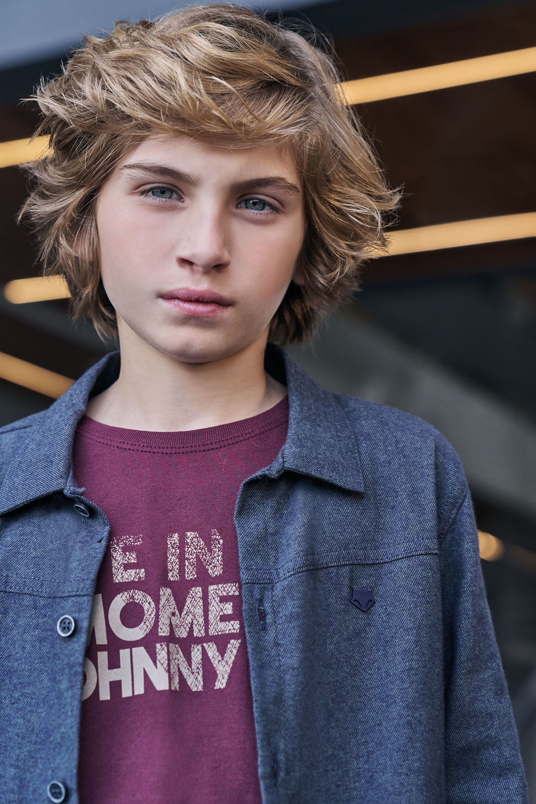 Camisa em flanela melange 91783 Johnny Fox Teen Menino Camisa em flanela melange 91783 Johnny Fox Teen Menino