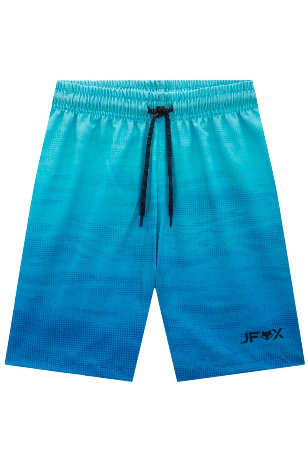 Bermuda boxer em nylon ergonomic com elastano (estampa aqua) 96693 Johnny Fox Teen Menino Bermuda boxer em nylon ergonomic com elastano (estampa aqua) 96693 Johnny Fox Teen Menino