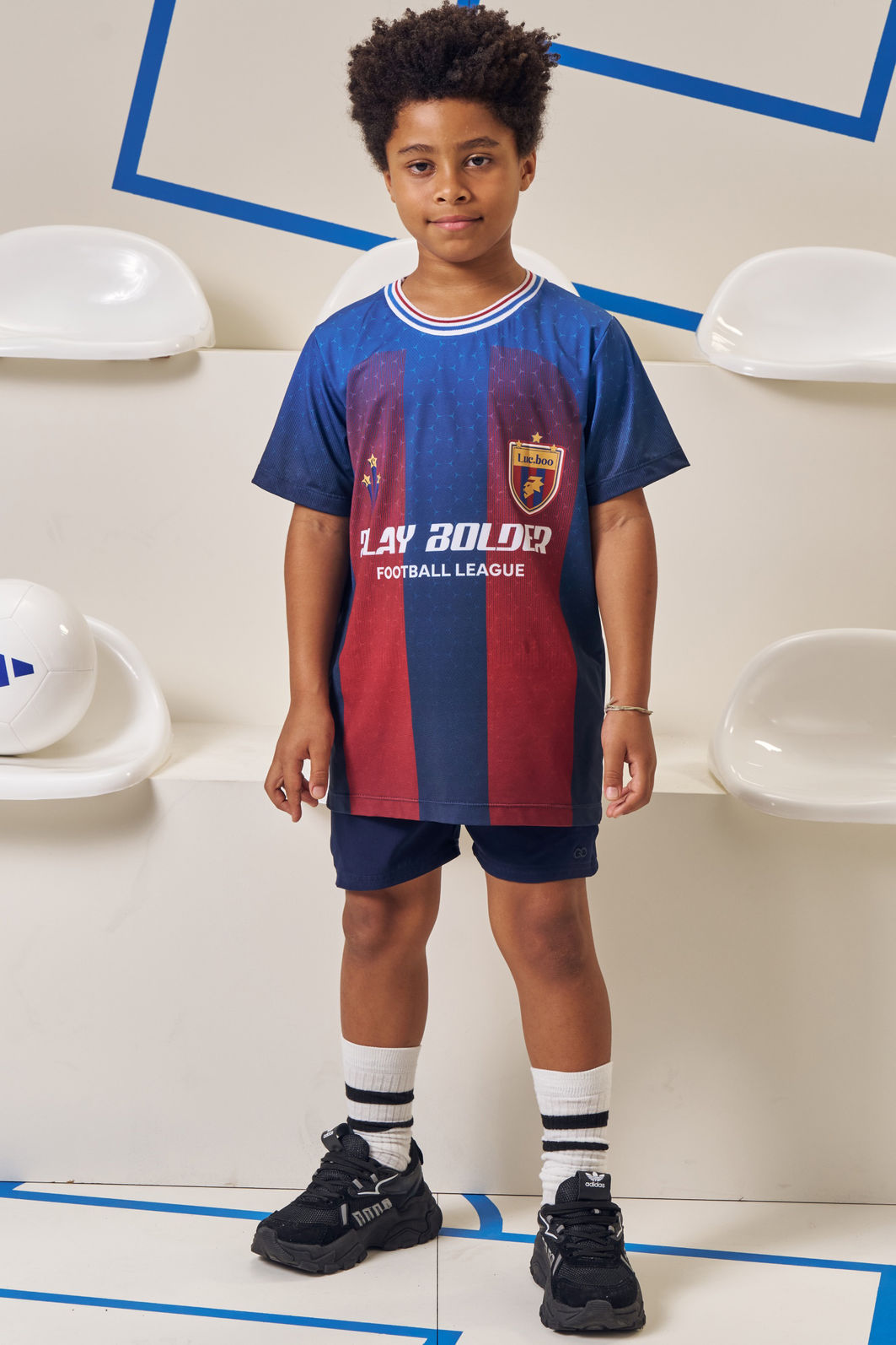 Camiseta em malha dry yuki 96732 LucBoo Infantil Menino Camiseta em malha dry yuki 96732 LucBoo Infantil Menino
