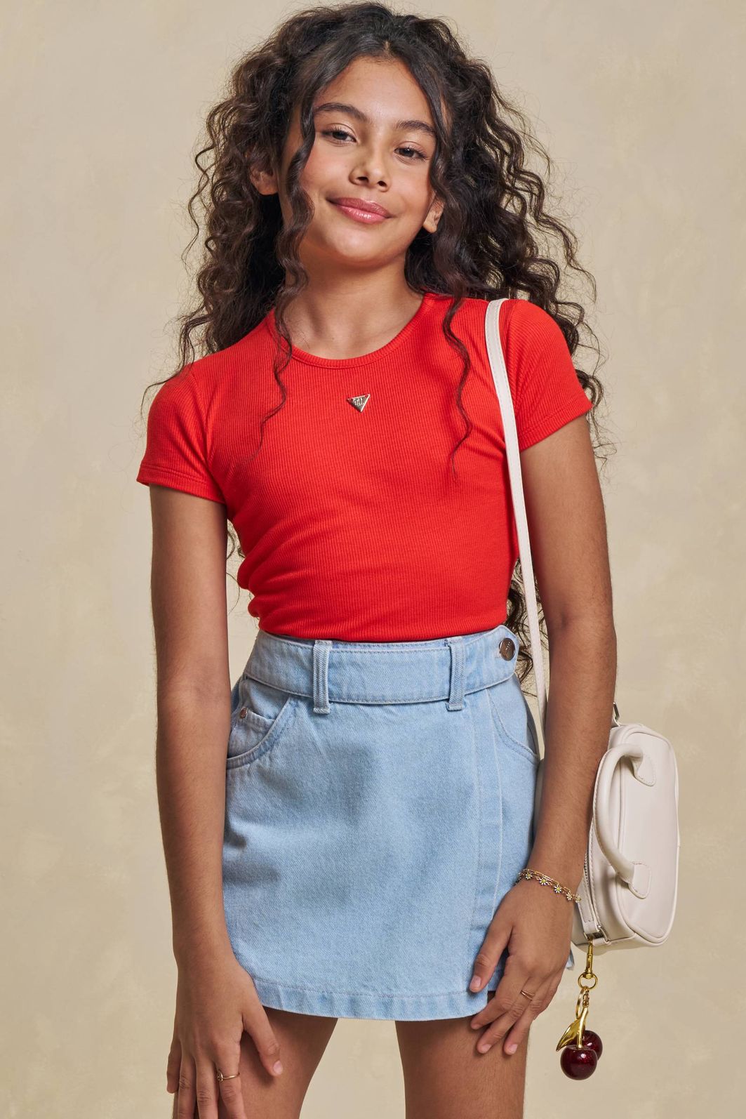 Blusa em canelado luna 98028 Lilimoon Teen Menina Blusa em canelado luna 98028 Lilimoon Teen Menina