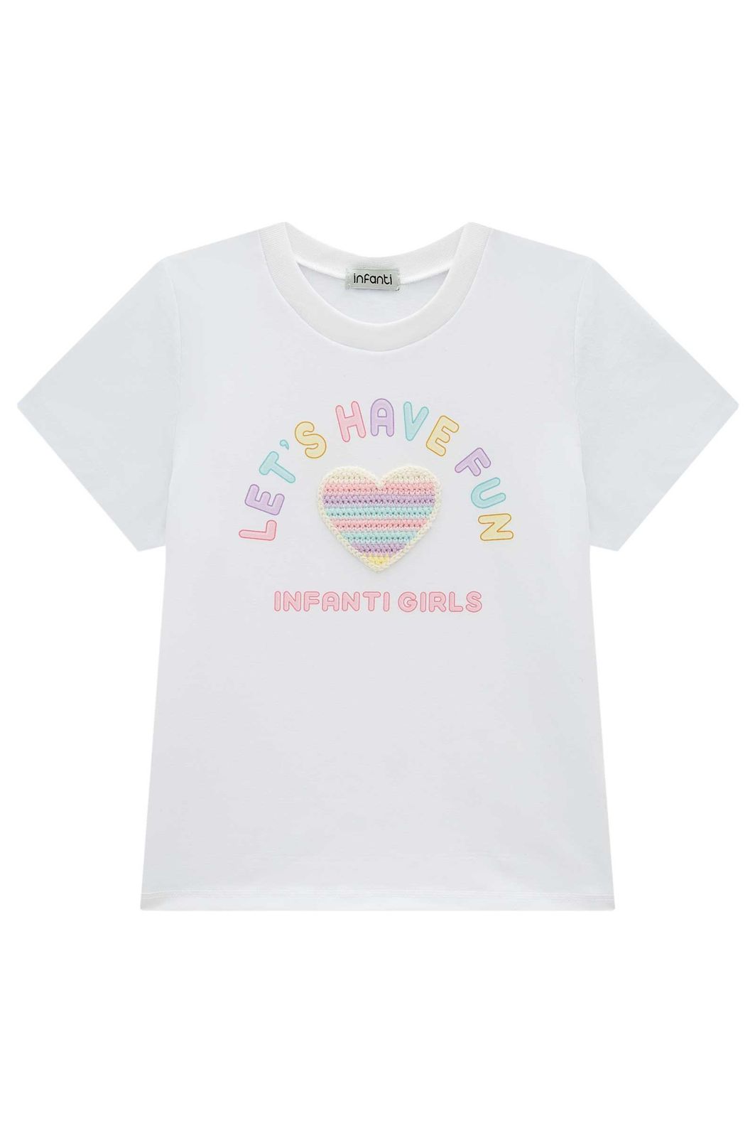 Blusa em meia malha 98318 Infanti Infantil Menina Blusa em meia malha 98318 Infanti Infantil Menina