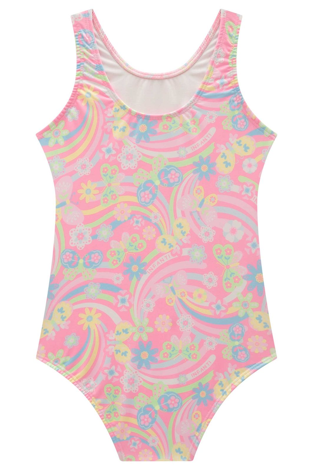 Maiô em malha UV dry com proteção UV 50+ 95912 Infanti Infantil Menina Maiô em malha UV dry com proteção UV 50+ 95912 Infanti Infantil Menina