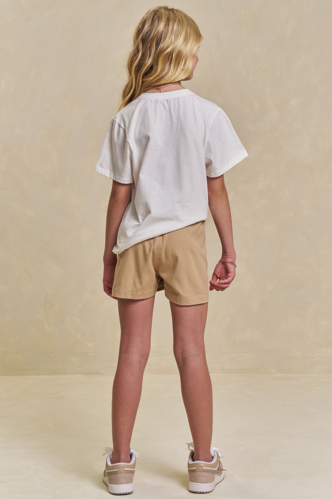 Conjunto de camiseta comfy em meia malha e shorts em sarja com elastano 96245 Lilimoon Teen Menina Conjunto de camiseta comfy em meia malha e shorts em sarja com elastano 96245 Lilimoon Teen Menina