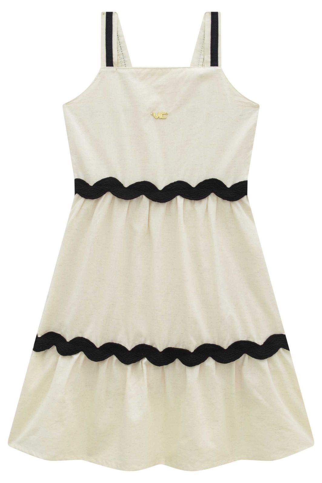 Vestido em linho 98890 Vic Teen Menina Vestido em linho 98890 Vic Teen Menina