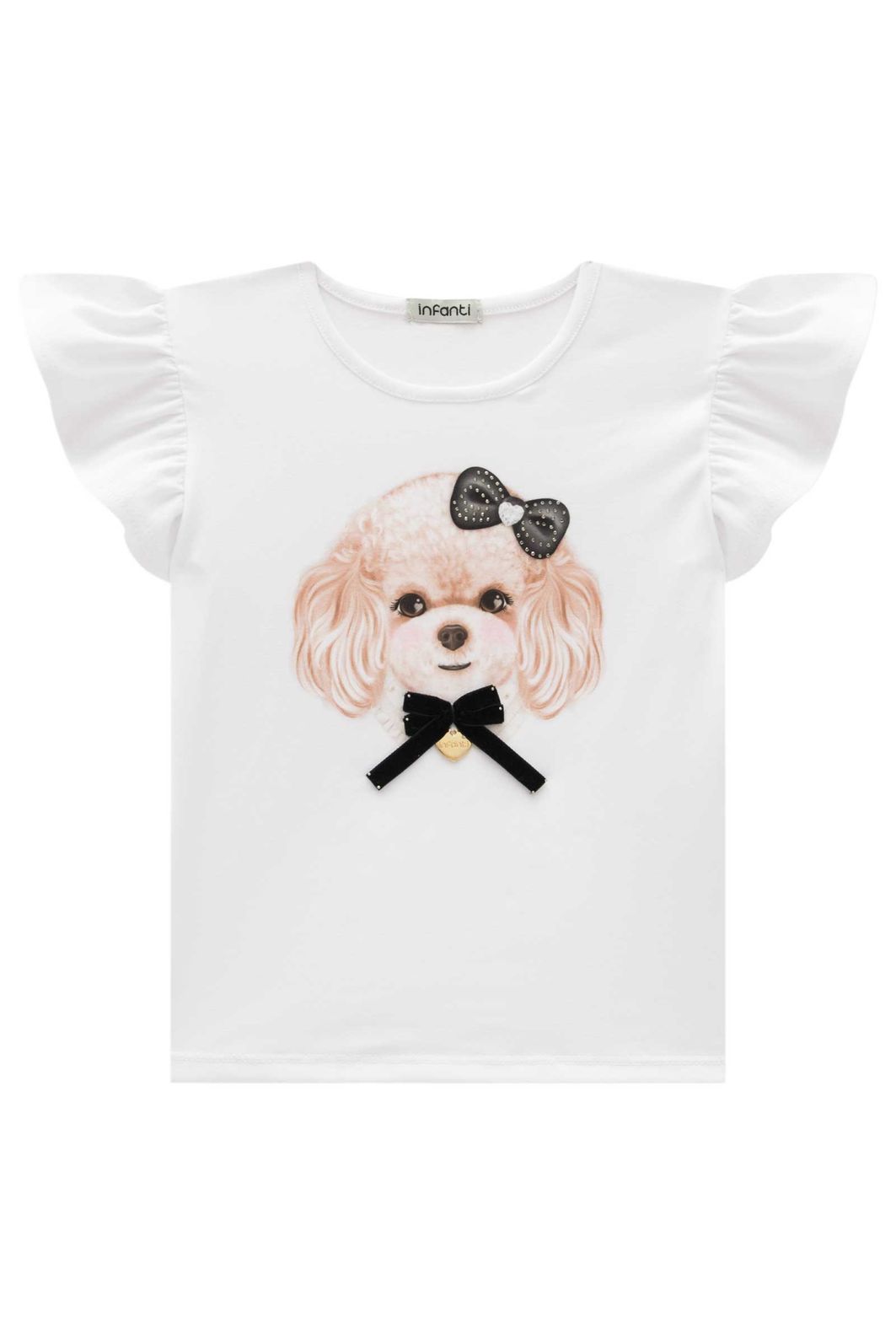 Blusa em cotton 95762 Infanti Infantil Menina Blusa em cotton 95762 Infanti Infantil Menina