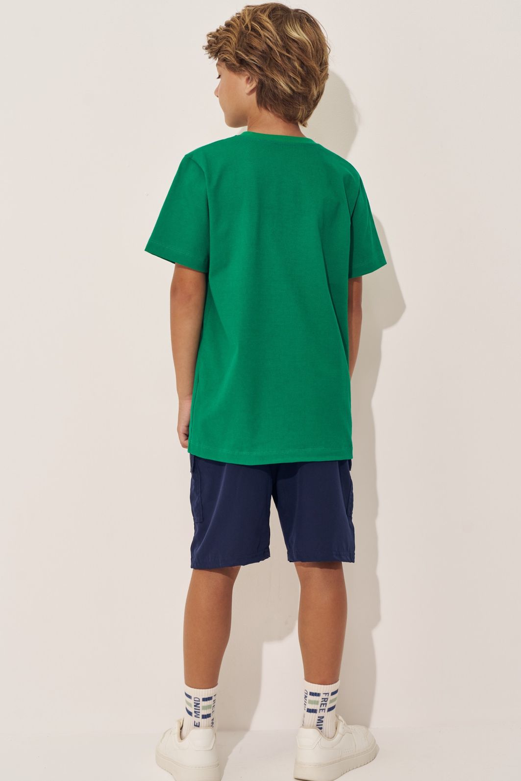 Camiseta em meia malha 97808 Johnny Fox Teen Menino Camiseta em meia malha 97808 Johnny Fox Teen Menino