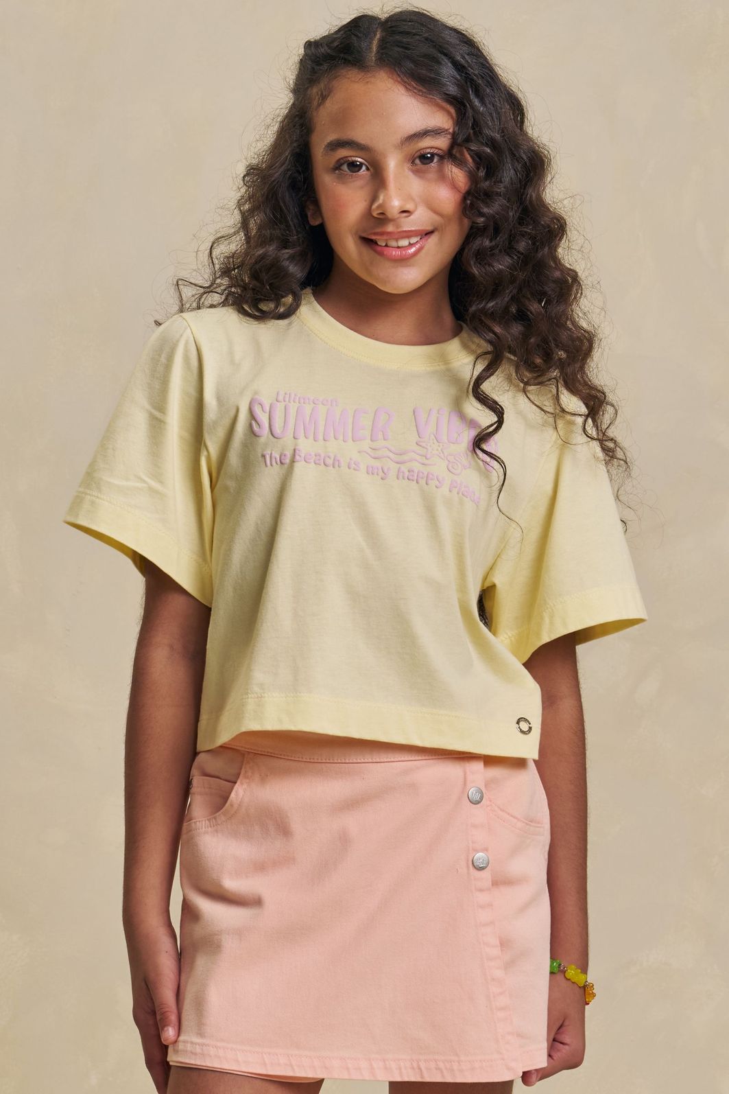 Blusa em meia malha 94620 Lilimoon Teen Menina Blusa em meia malha 94620 Lilimoon Teen Menina