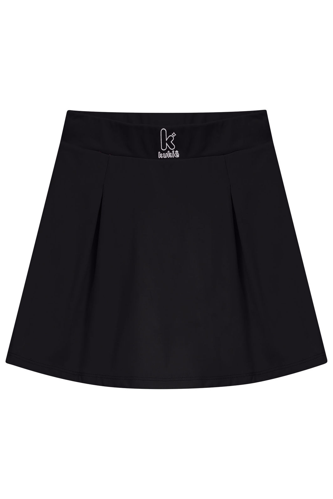 Saia esportiva em poliamida (com shorts embutido) 96984 Kukiê Infantil Menina