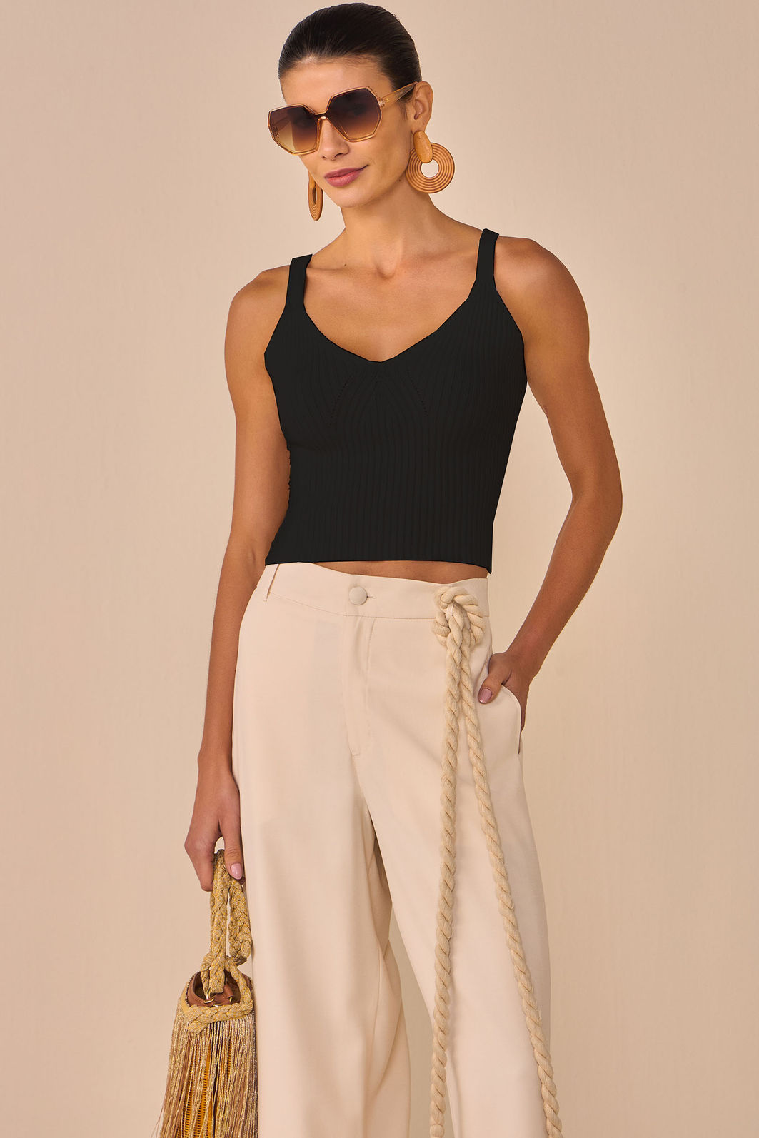 Blusa em tricot 97724 Linzzi Blusa em tricot 97724 Linzzi