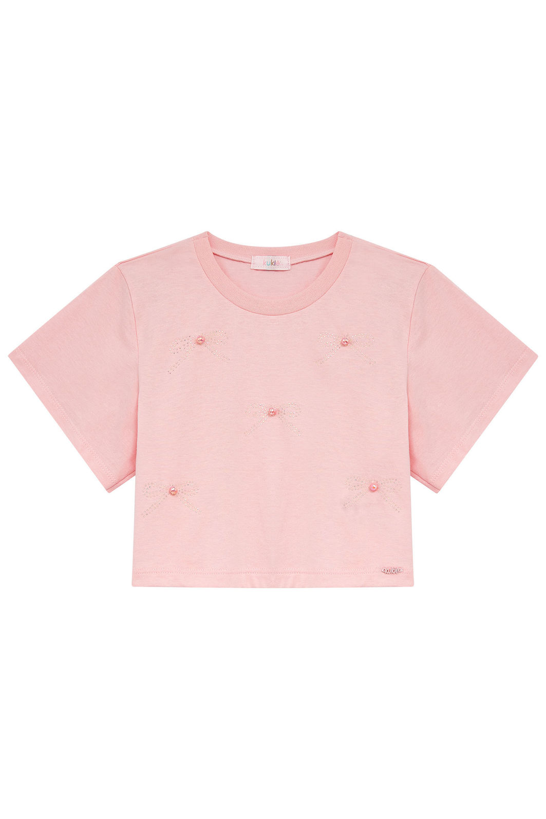 Blusa em meia malha 95076 Kukiê Infantil Menina Blusa em meia malha 95076 Kukiê Infantil Menina