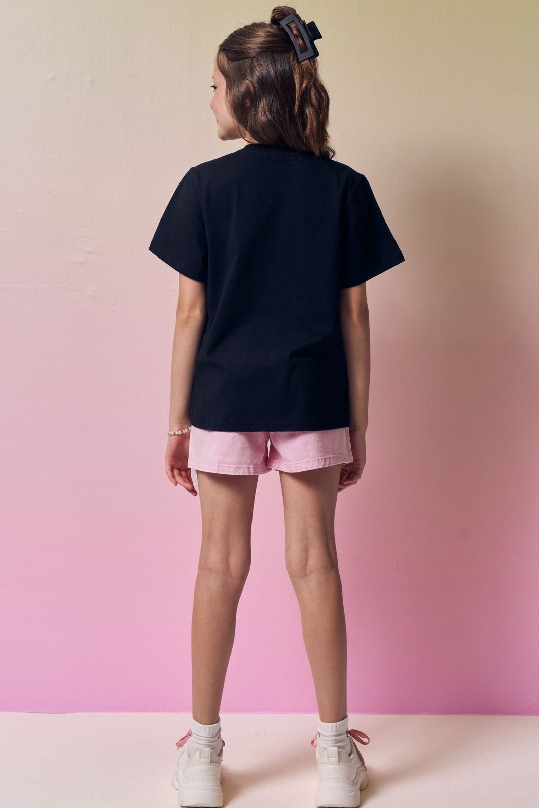 Blusa comfy em meia malha 95197 Vic Teen Menina Blusa comfy em meia malha 95197 Vic Teen Menina