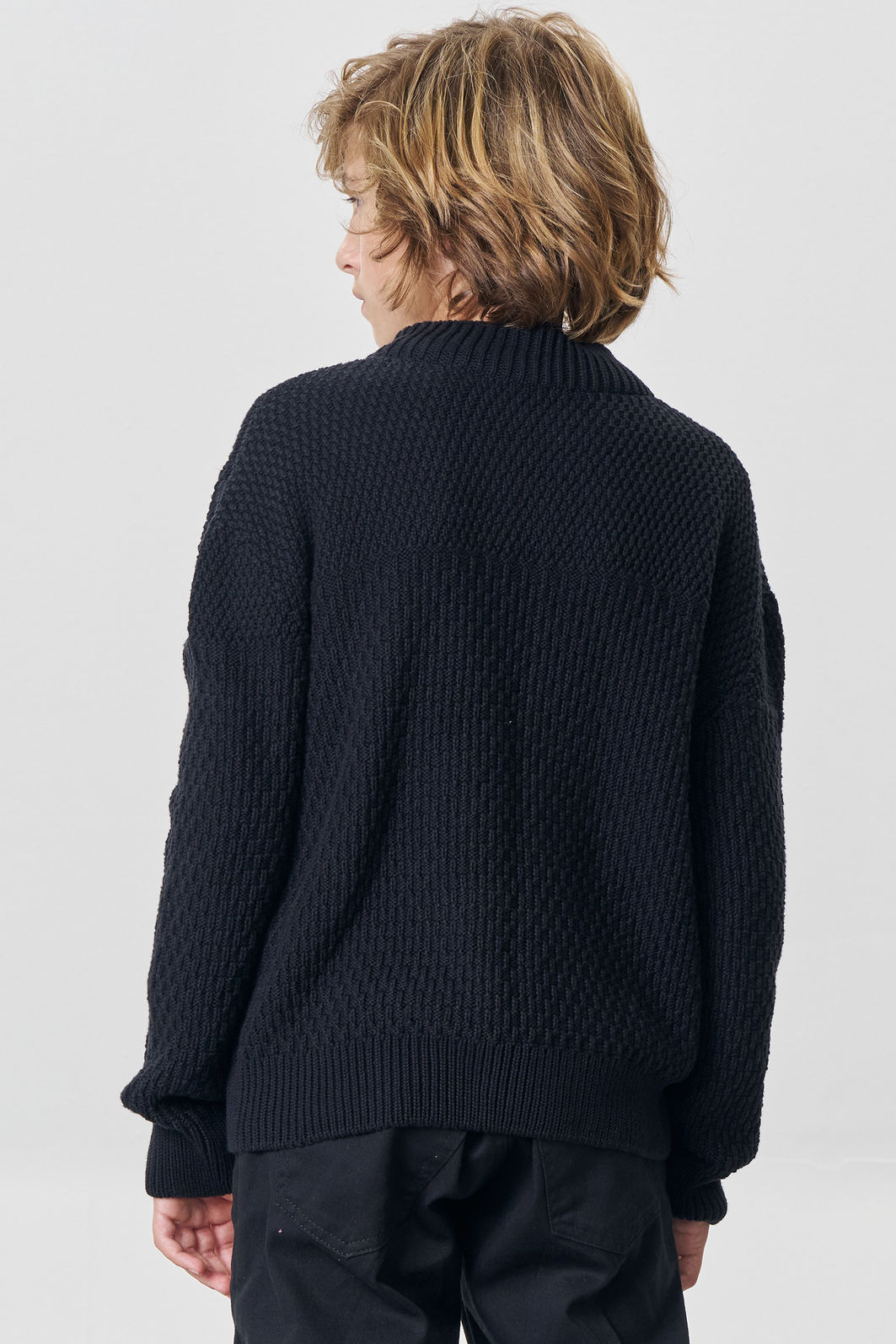 Jaqueta em tricot 100% algodão 87704 Johnny Fox Teen Menino Jaqueta em tricot 100% algodão 87704 Johnny Fox Teen Menino