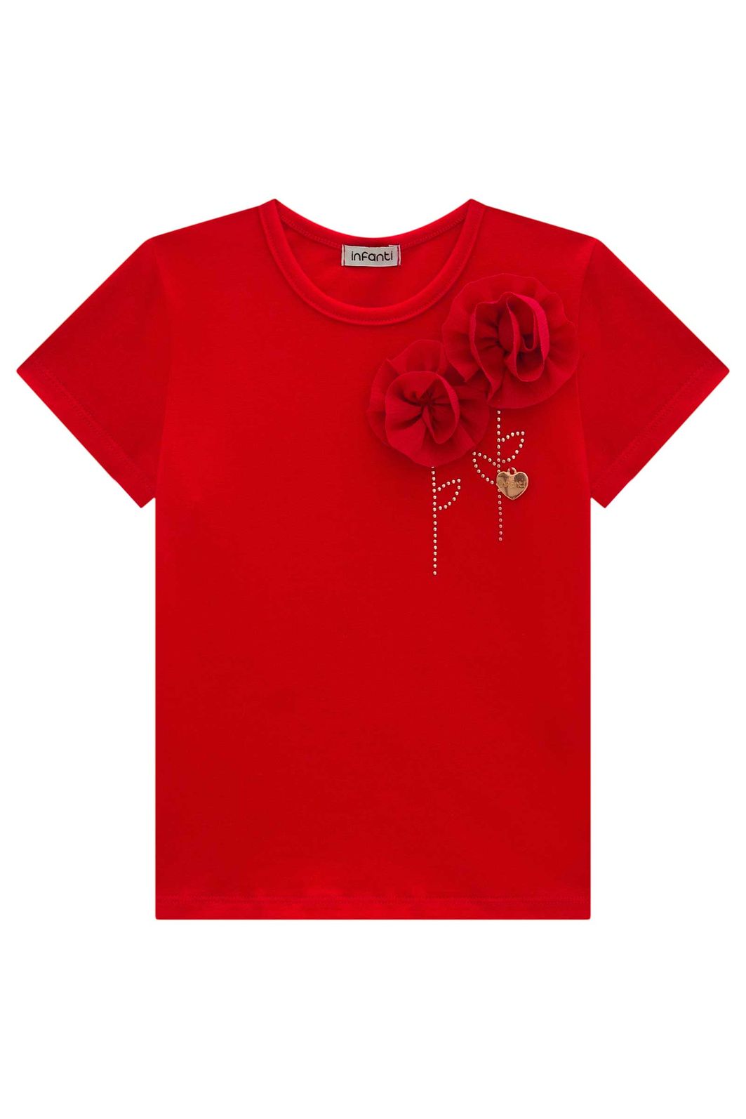Blusa em cotton 98761 Infanti Infantil Menina Blusa em cotton 98761 Infanti Infantil Menina