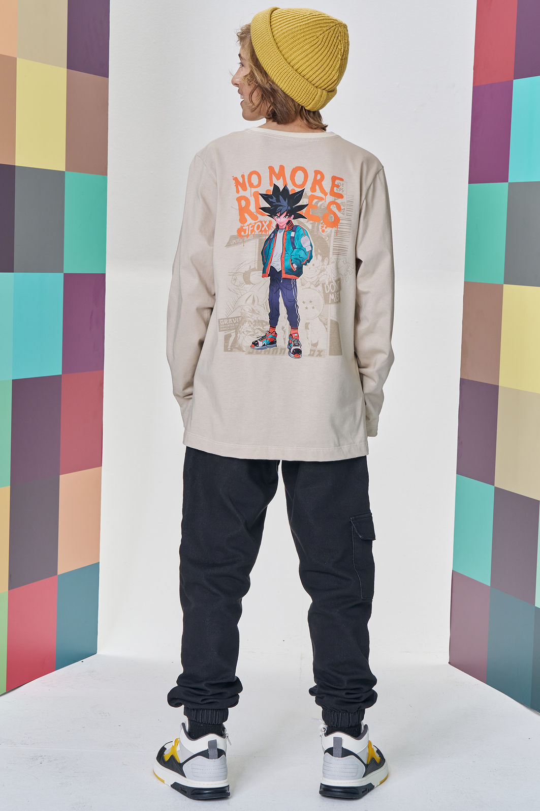 Camiseta em meia malha 89126 Johnny Fox Teen Menino Camiseta em meia malha 89126 Johnny Fox Teen Menino