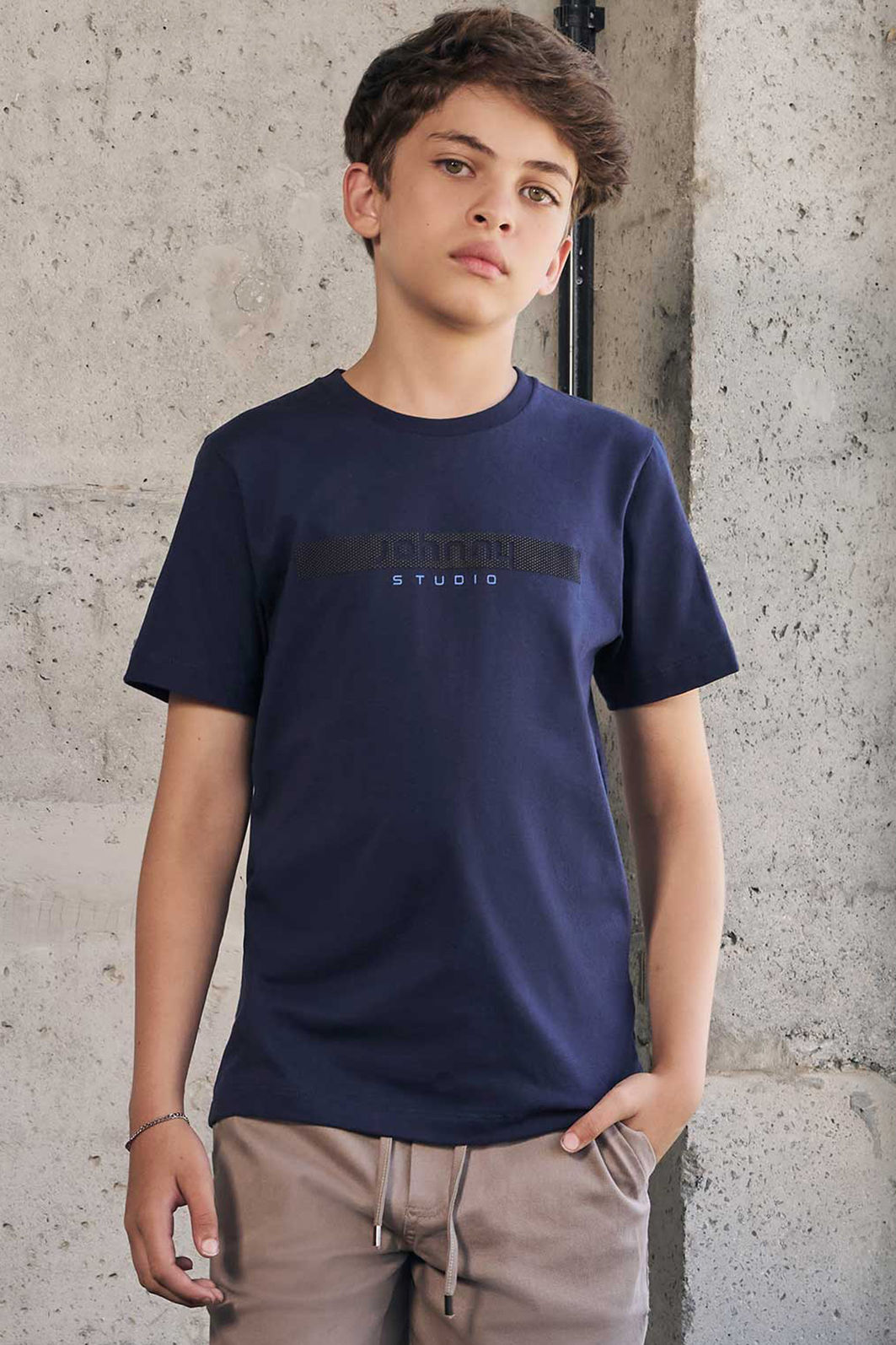 Camiseta em meia malha 97850 Johnny Fox Teen Menino Camiseta em meia malha 97850 Johnny Fox Teen Menino