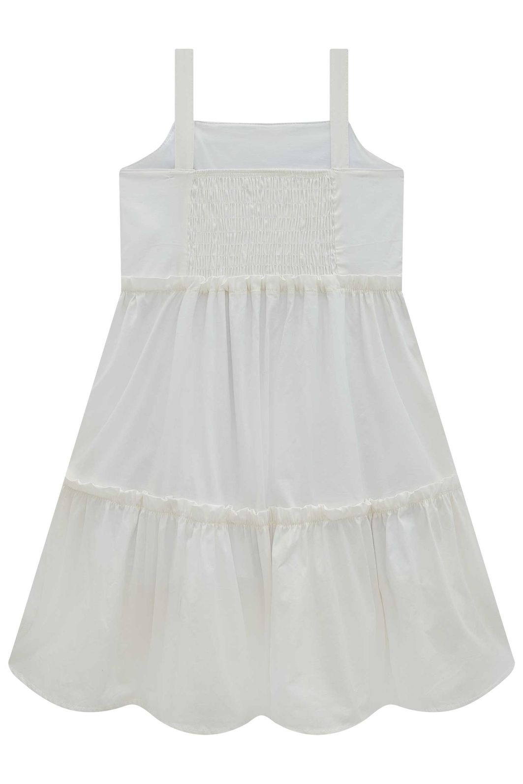 Vestido em tricoline com elastano 95364 Vic Teen Menina Vestido em tricoline com elastano 95364 Vic Teen Menina