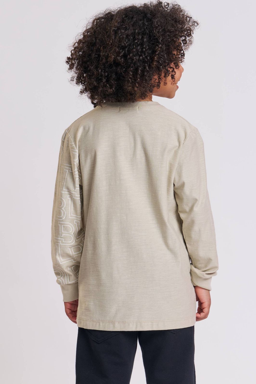 Camiseta em malha flamê 89362 LucBoo Infantil Menino Camiseta em malha flamê 89362 LucBoo Infantil Menino