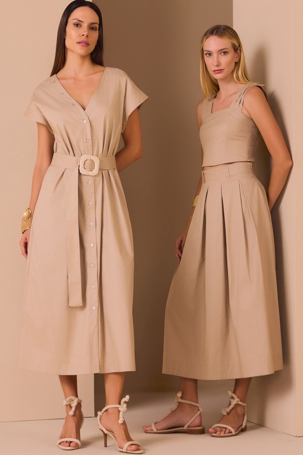 Saia maxi midi em tricoline de algodão premium com elastano 98333 Linzzi Saia maxi midi em tricoline de algodão premium com elastano 98333 Linzzi