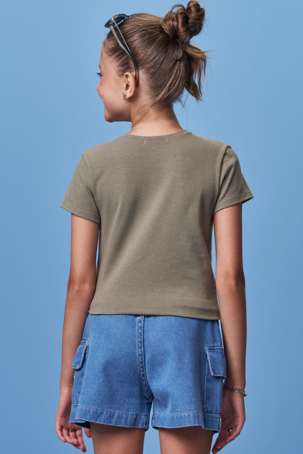 Blusa em cotton 97923 Vic Teen Menina Blusa em cotton 97923 Vic Teen Menina