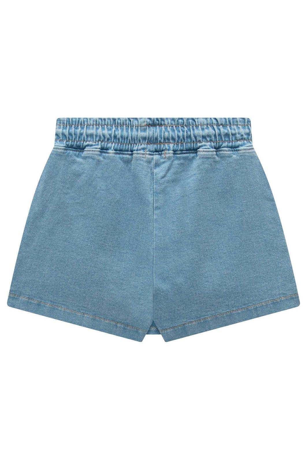 Short saia em jeans com elastano 94639 Infanti Infantil Menina Short saia em jeans com elastano 94639 Infanti Infantil Menina