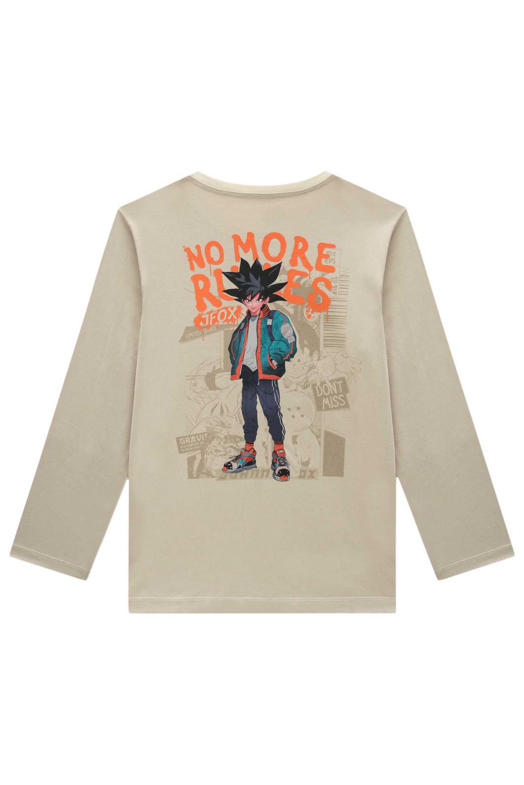 Camiseta em meia malha 89126 Johnny Fox Teen Menino Camiseta em meia malha 89126 Johnny Fox Teen Menino