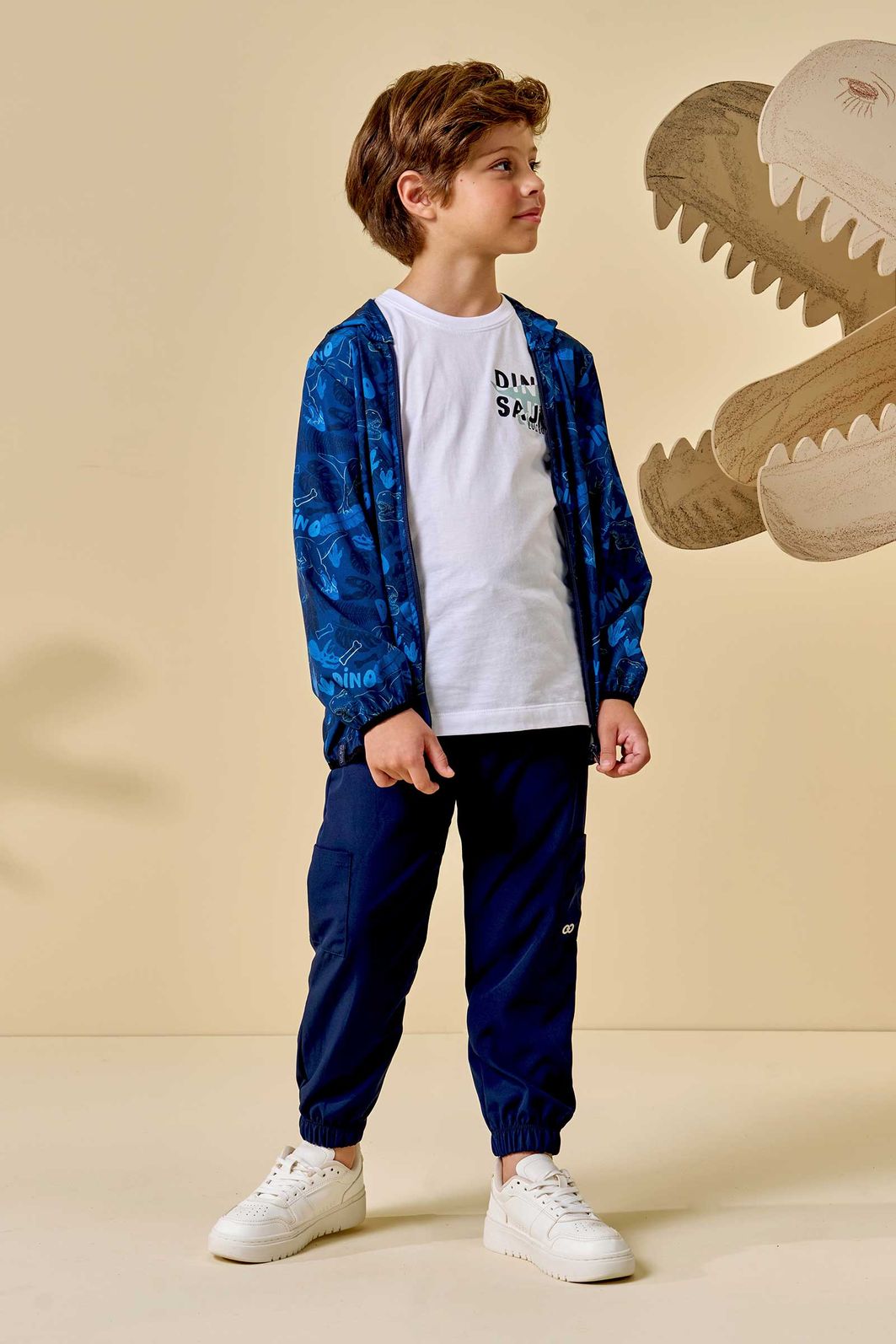 Jaqueta corta vento em nylon ergonomic com elastano 94782 LucBoo Infantil Menino Jaqueta corta vento em nylon ergonomic com elastano 94782 LucBoo Infantil Menino
