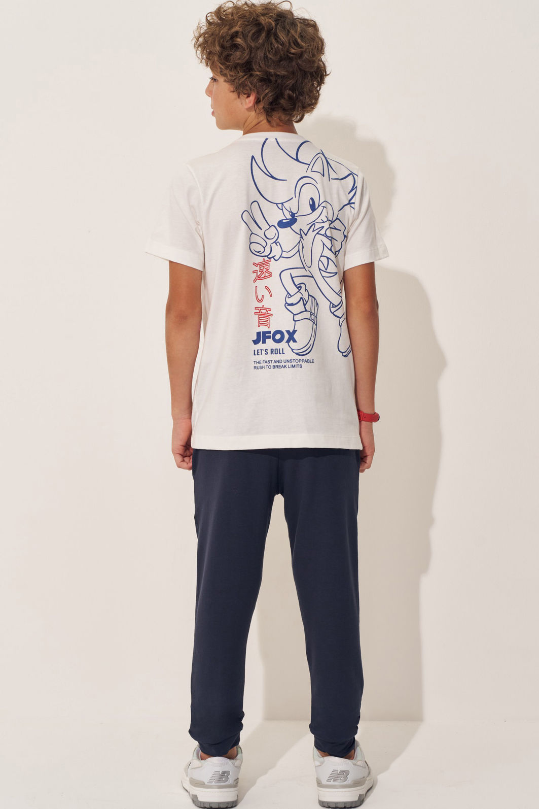 Camiseta em meia malha 97596 Johnny Fox Teen Menino Camiseta em meia malha 97596 Johnny Fox Teen Menino