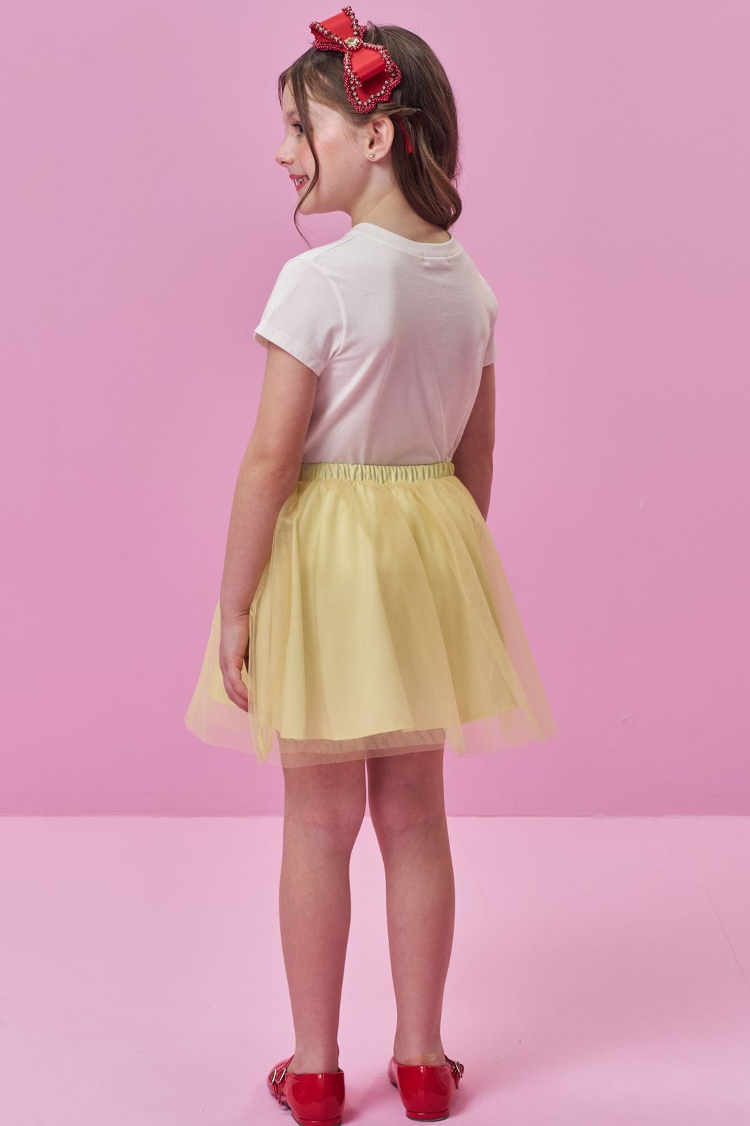 Blusa em meia malha 96793 Kukiê Infantil Menina Blusa em meia malha 96793 Kukiê Infantil Menina