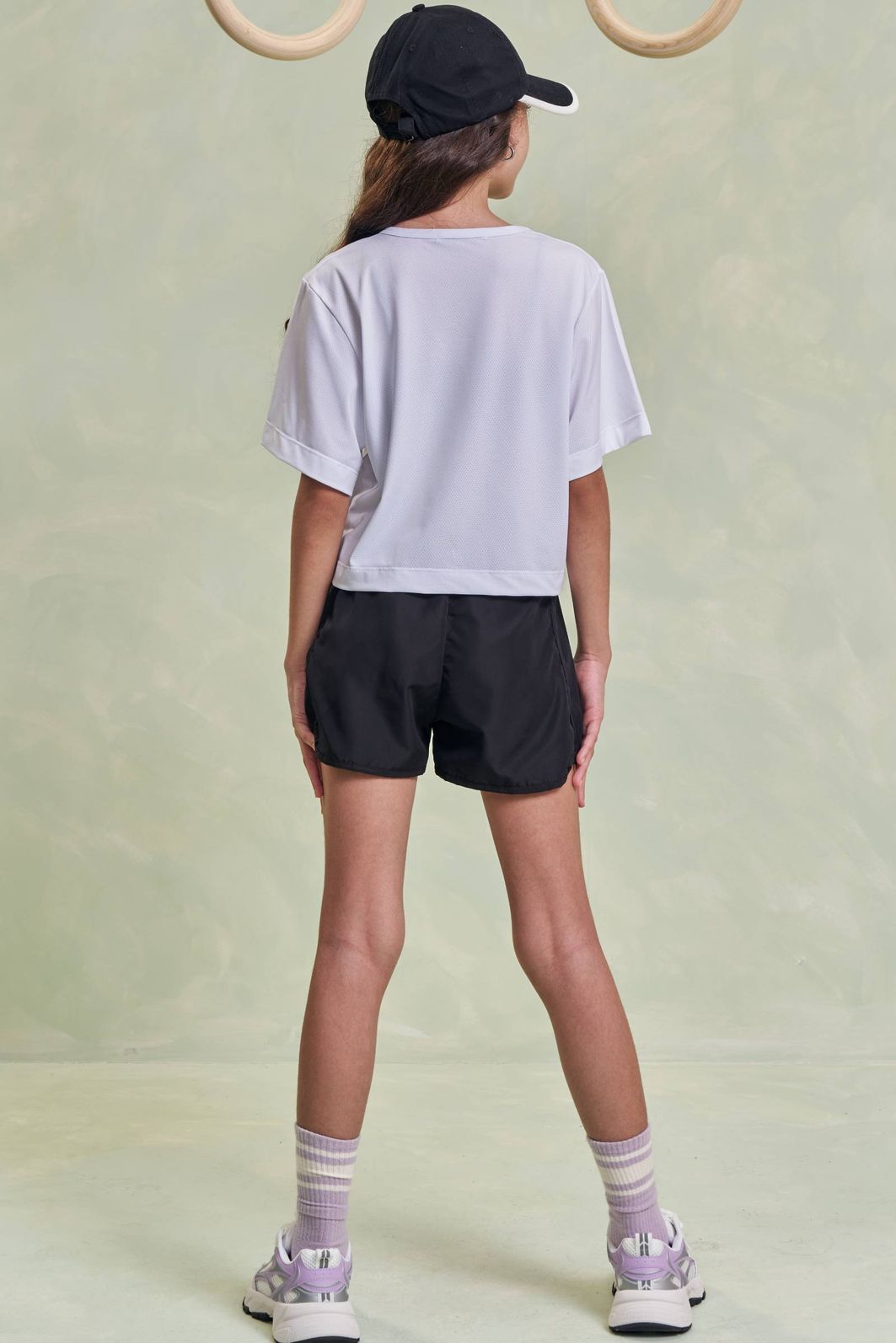 Shorts em nylon 96473 Lilimoon Teen Menina Shorts em nylon 96473 Lilimoon Teen Menina